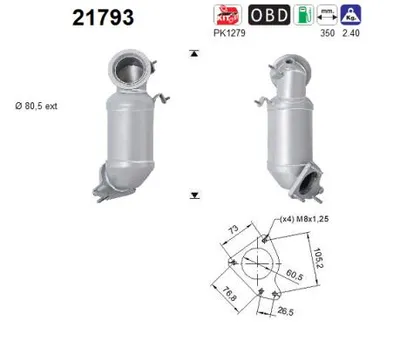 Catalyseur Opel ASTRA J Sports Tourer · Opel CORSA D · Opel ASTRA J GTC