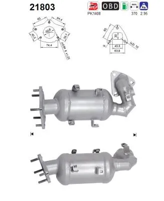 Catalyseur Vauxhall VIVA · Opel KARL