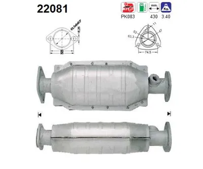 Catalyseur Honda CIVIC VI Hatchback · Honda CIVIC VI Saloon