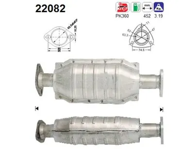 Catalyseur Honda CR-V I
