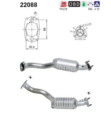 Catalyseur Honda JAZZ II