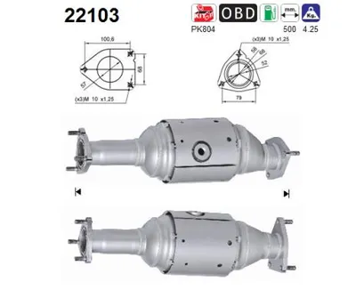 Catalyseur Honda ACCORD VII · Honda ACCORD VII Tourer