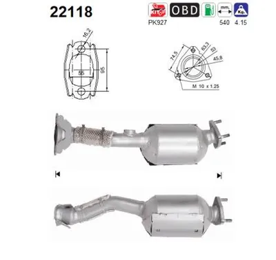 Catalyseur Honda HR-V · Honda JAZZ IV