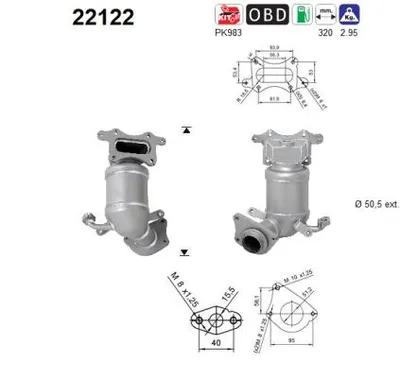 Catalyseur Honda JAZZ III