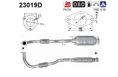 Catalyseur Jeep CHEROKEE