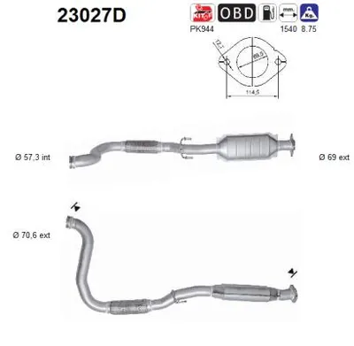 Catalyseur Jeep CHEROKEE
