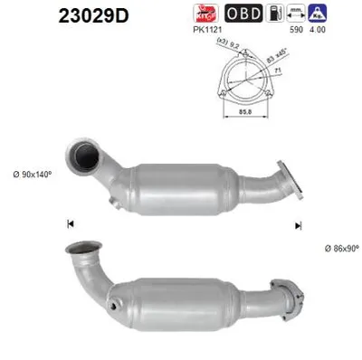 Catalyseur Jeep GRAND CHEROKEE III