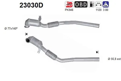 Catalyseur Chrysler SEBRING · Chrysler SEBRING Convertible