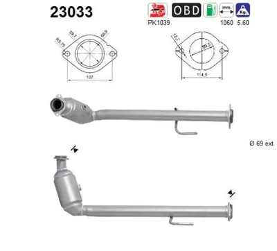 Catalyseur Jeep WRANGLER II