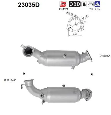 Catalyseur Jeep COMMANDER