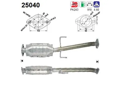 Catalyseur Mazda MX-3 · Mazda 323 S V · Mazda 323 C V