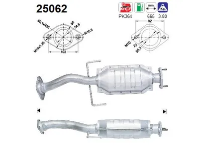 Catalyseur Mazda 626 V · Mazda 626 V Hatchback · Mazda 626 V Station Wagon