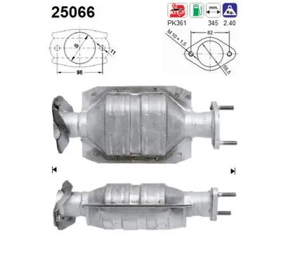 Catalyseur Mazda 323 III Saloon · Mazda 323 III Hatchback · Mazda 323 III Station Wagon