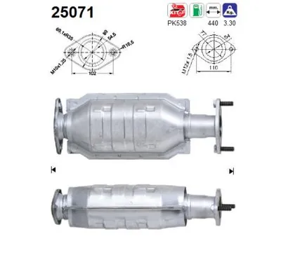 Catalyseur Kia CARENS I MPV · Kia SHUMA II · Kia SHUMA II Saloon