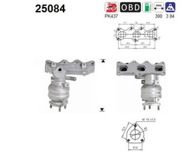 Catalyseur Mazda XEDOS 9