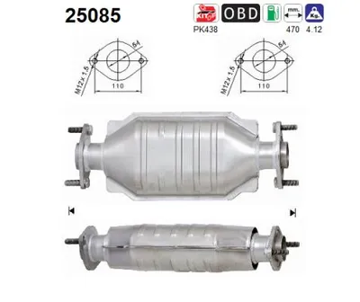 Catalyseur Mazda XEDOS 9