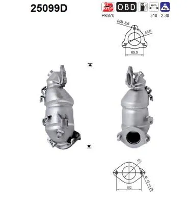 Catalyseur Kia CEE'D Hatchback · Kia CEE'D SW · Hyundai i30