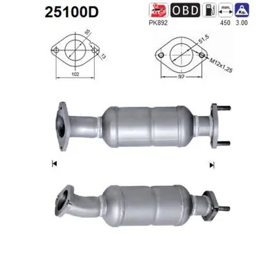 Catalyseur Kia CEE'D Hatchback · Kia CEE'D SW · Hyundai i30