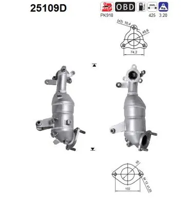 Catalyseur Kia SOUL I
