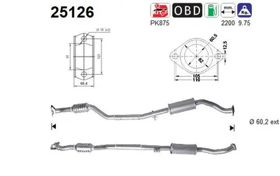 Catalyseur Mazda MX-5 III