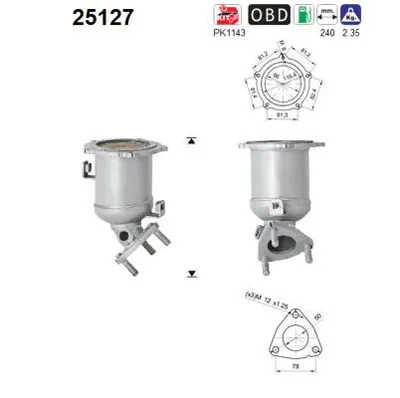 Catalyseur Kia SORENTO I