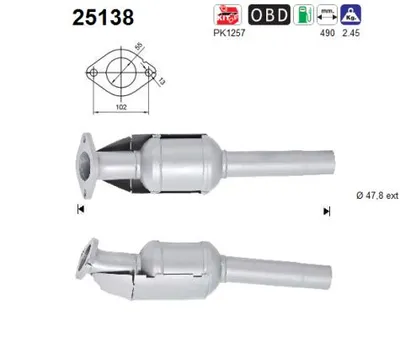 Catalyseur Kia CEE'D · Kia PRO CEE'D · Kia PRO CEE'D Hatchback Van