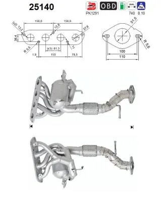 Catalyseur Mazda CX-3