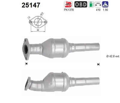 Catalyseur Kia RIO IV · Kia STONIC