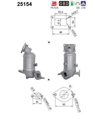 Catalyseur Hyundai i10 II · Kia PICANTO III