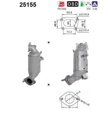 Catalyseur Kia PICANTO III