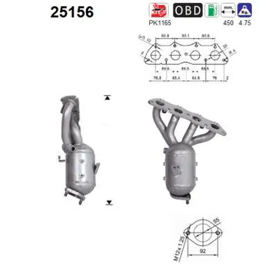 Catalyseur Hyundai TUCSON · Kia SPORTAGE IV
