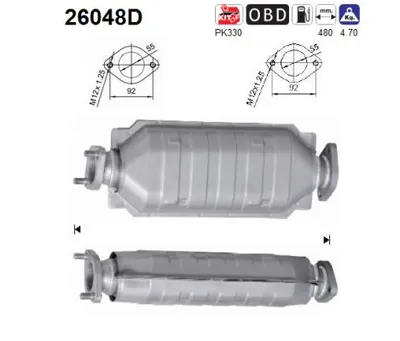 Catalyseur Mitsubishi PAJERO SPORT I · Mitsubishi PAJERO CLASSIC · Mitsubishi PAJERO III Canvas Top