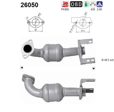 Catalyseur Mitsubishi COLT VI · Mitsubishi COLT CZC VI Convertible
