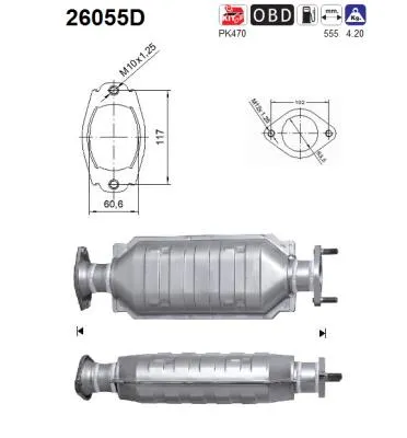 Catalyseur Mitsubishi PAJERO SPORT I · Mitsubishi PAJERO CLASSIC · Mitsubishi PAJERO III Canvas Top