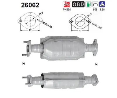 Catalyseur Mitsubishi OUTLANDER I