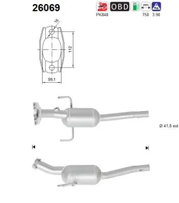 Catalyseur Mitsubishi COLT VI