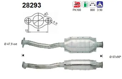 Catalyseur Peugeot 106 I · Citroën SAXO · Peugeot 106 II