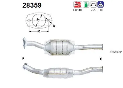 Catalyseur Peugeot 306 Hatchback · Peugeot 306 · Citroën BERLINGO / BERLINGO FIRST Box Body/MPV
