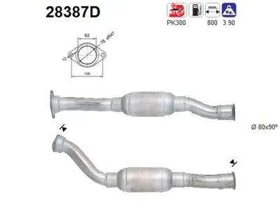 Catalyseur Peugeot 406 · Peugeot 406 Break