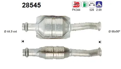 Catalyseur Peugeot 206 Hatchback