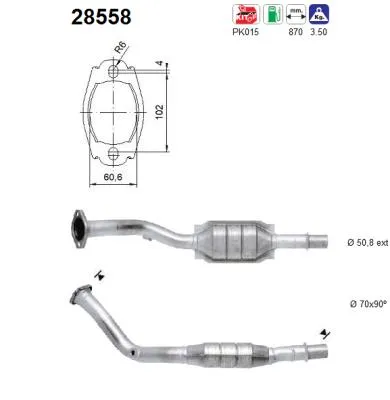 Catalyseur Peugeot 306 Hatchback · Peugeot 306 · Peugeot 306 Break