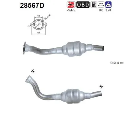 Catalyseur Citroën JUMPY I · Citroën JUMPY I Van