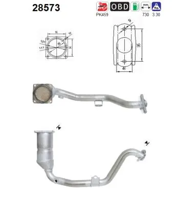 Catalyseur Peugeot 307 · Peugeot 307 SW · Peugeot 307 Break