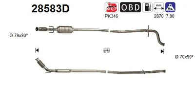 Catalyseur Peugeot 406 · Peugeot 406 Break