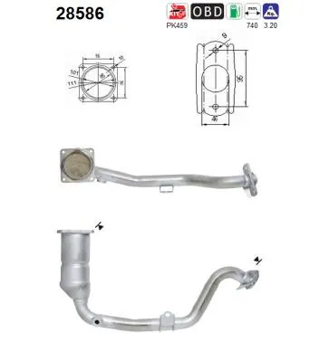 Catalyseur Peugeot 307 · Peugeot 307 SW · Peugeot 307 Break