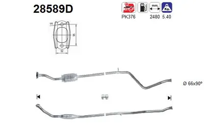 Catalyseur Peugeot 306 Break · Peugeot 306