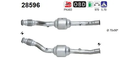 Catalyseur Peugeot 607