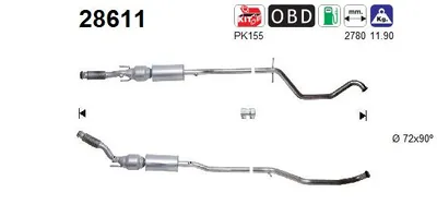 Catalyseur Peugeot 407 · Peugeot 407 SW