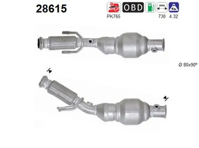 Catalyseur Peugeot 206 Hatchback
