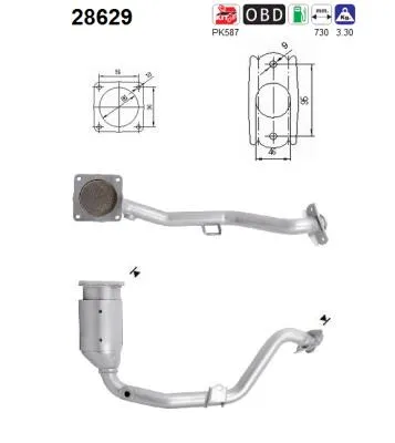 Catalyseur Peugeot 307 · Peugeot 307 Saloon · Peugeot 307 SW